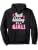 Just Kidding It's a Boy - Girl Gender Reveal Party Supplies Pullover Hoodie - color: Black, size: Small